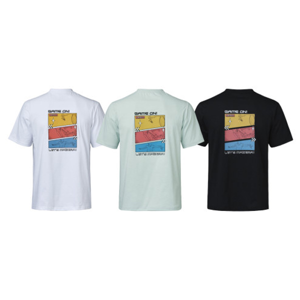 마제라 남여공용 오버핏 라운드 반팔 티셔츠 MSW-TS1411